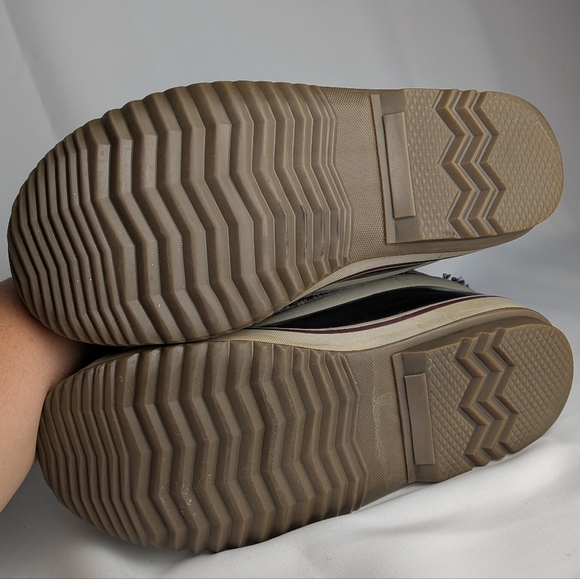 SOREL Women Winter Snow Boots Gray Suede Size 8 Faux Fur Lace Up Waterproof - Picture 8 of 10